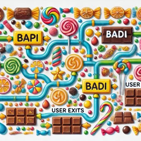 BAPI, BADI, and user exits in SAP