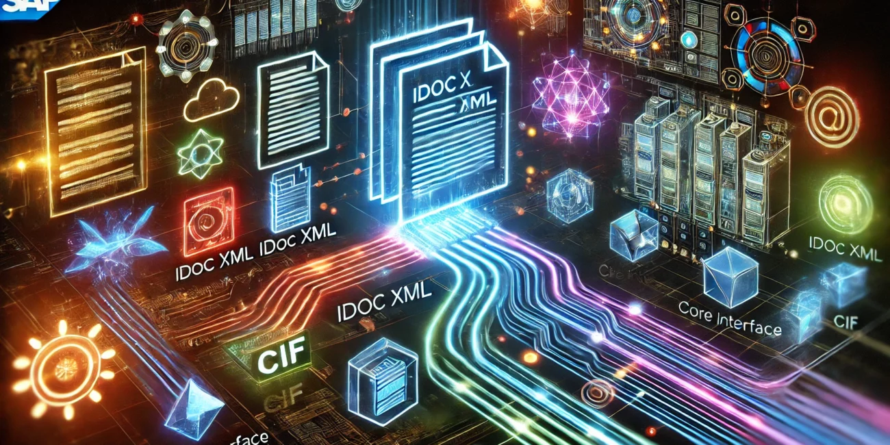 Idoc XML and CIF